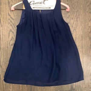 Un Deux Trois Navy Tank Size 16